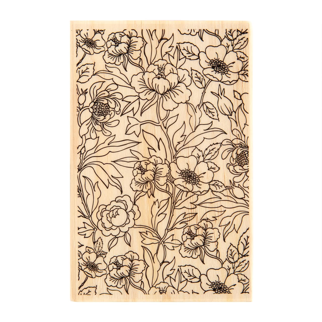 Flower &#x26; Foliage Wood Stamp by Recollections&#xAE;